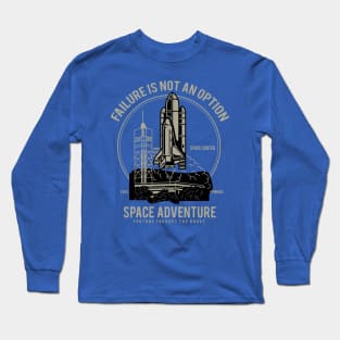 Space Adventure Rocket Long Sleeve T-Shirt